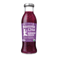 Load image into Gallery viewer, Blackberry Hibiscus Organic Chia Beverage