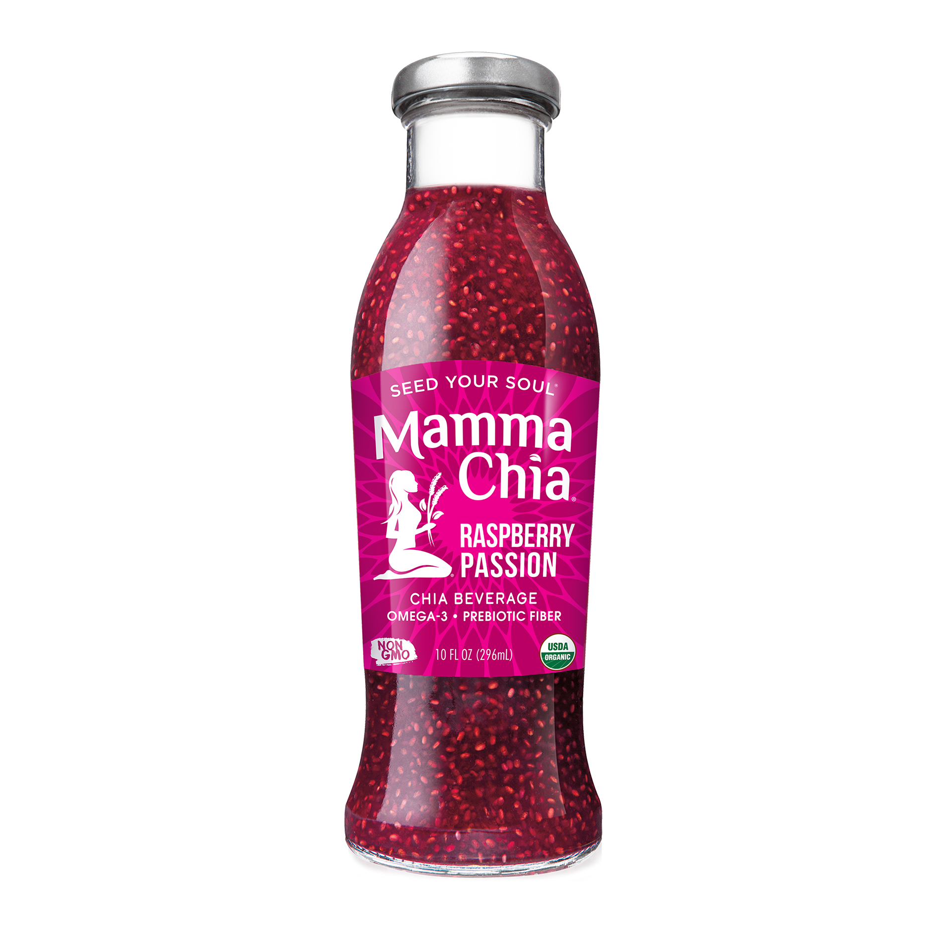 Raspberry Passion Organic Chia Beverage – Mamma Chia