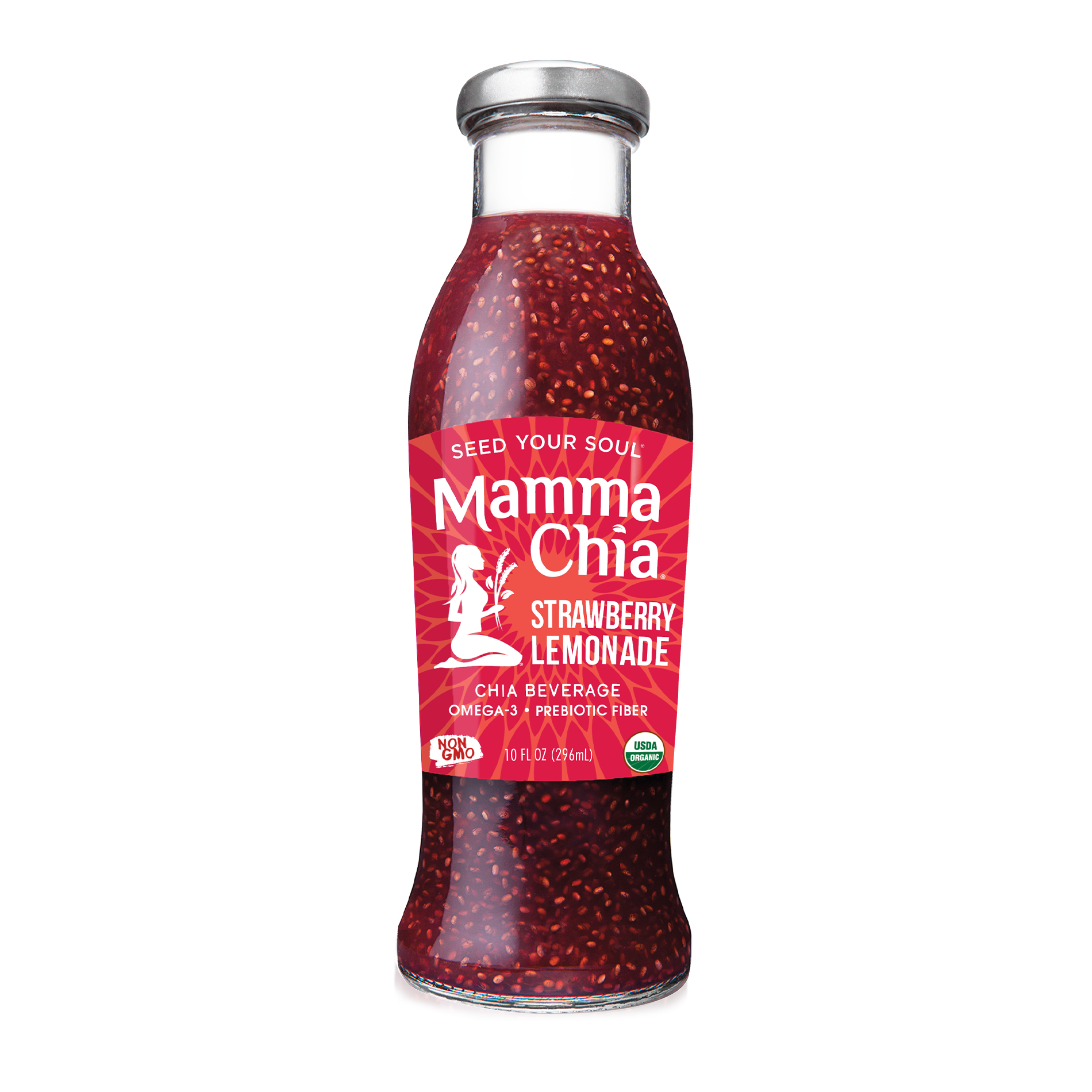 strawberry chia seed drink Strawberry Lemonade Organic Chia Beverage – Mamma Chia