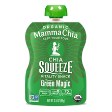 Load image into Gallery viewer, Single Green Magic Organic Chia Squeeze