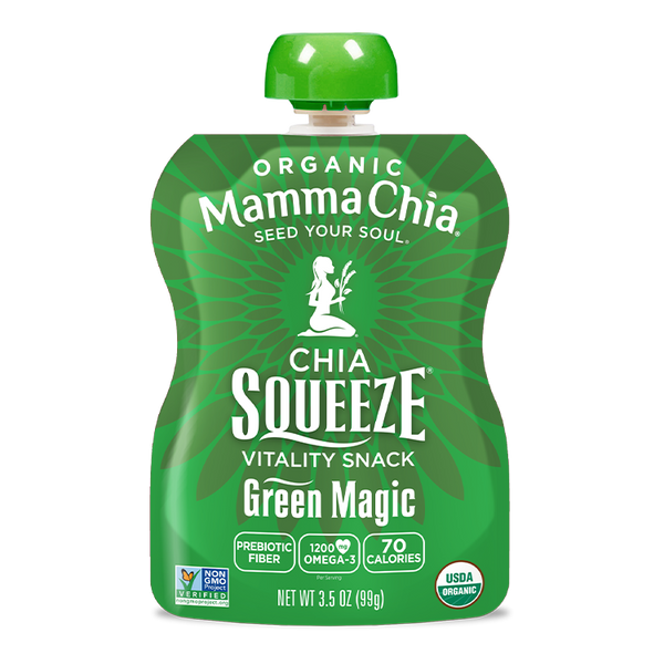 Green Magic Organic Chia Squeeze – Mamma Chia
