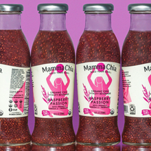 Load image into Gallery viewer, Raspberry Passion Organic Chia Beverage
