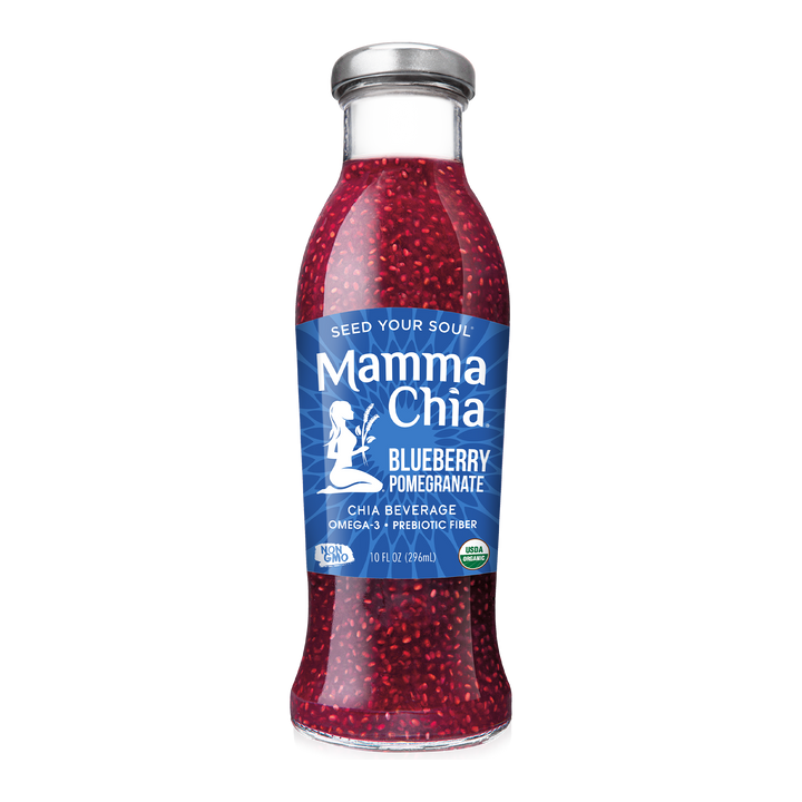 Blueberry Pomegranate Organic Chia Beverage