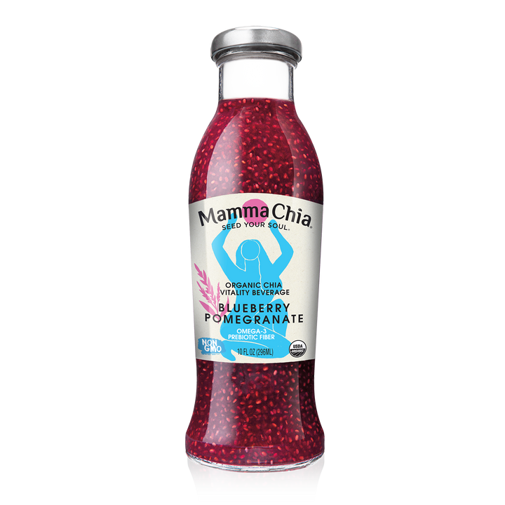 Blueberry Pomegranate Organic Chia Beverage