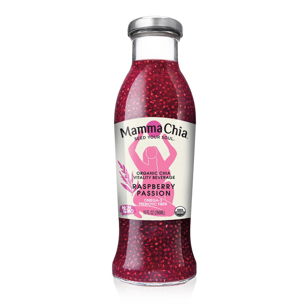 Raspberry Passion Organic Chia Beverage