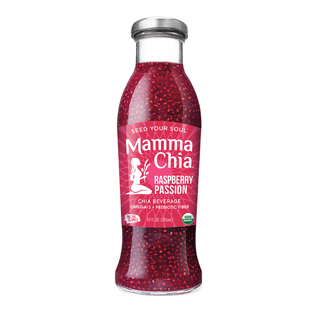 Raspberry Passion Organic Chia Beverage