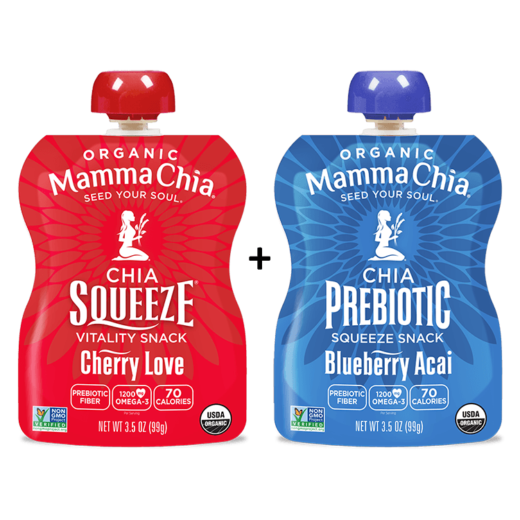 Chia Squeeze by Mamma Chia | 16pk Mix and Match Flavors
