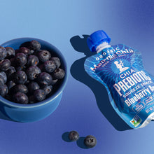 Load image into Gallery viewer, Single Blueberry Acai Organic Chia Prebiotic Squeeze
