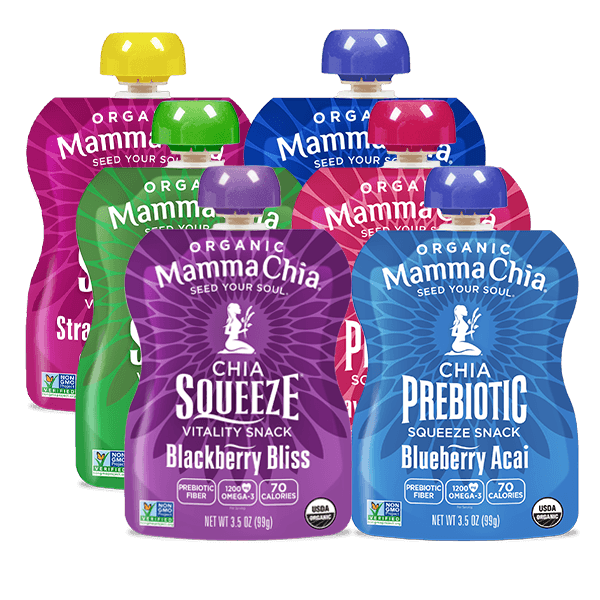 Organic Chia Squeeze Variety - 6 Pack