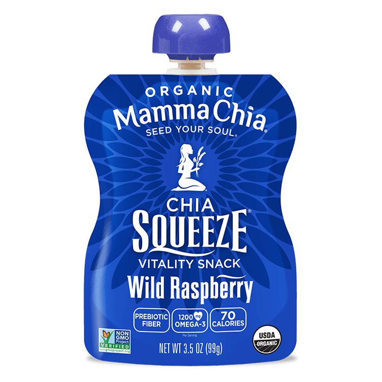 Wild Raspberry Organic Chia Squeeze