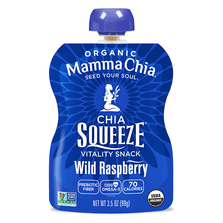 Wild Raspberry Organic Chia Squeeze